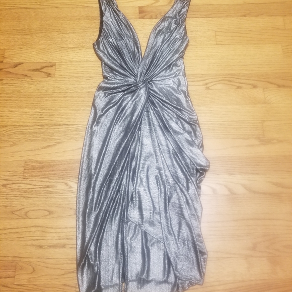 Katie May twisted silver dress - Picture 8 of 8